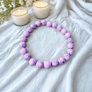 Pink Turquoise Jasper Bracelet 8MM | Crystal Healing Jewelry